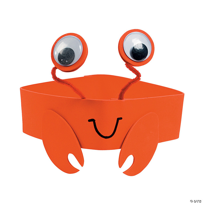 Crab Headband Craft Kit - Makes 12 Image