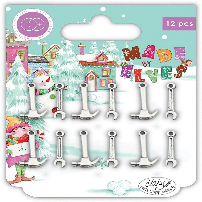 Craft Consortium Made By Elves Metal Charms Tools