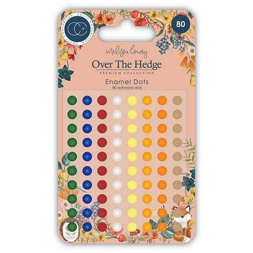 Craft Consortium Over the Hedge  Adhesive Enamel Dots Image