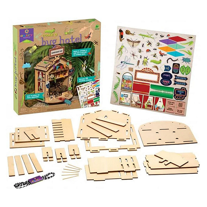 Crafttastic Make A Bug Hotel DIY Nature Craft Kit Oriental Trading