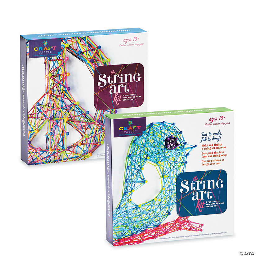Craft-Tastic String Art Kits: Set of 2 Image