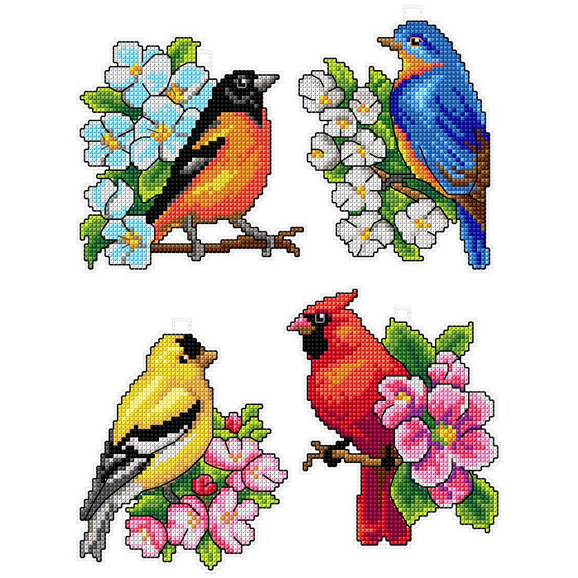 Crafting Spark "Birds" 118CS Counted Cross-Stitch Kit Image