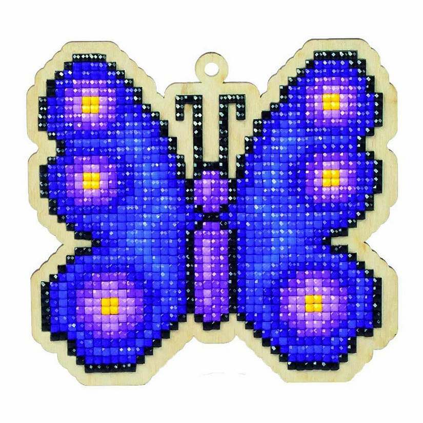 Crafting Spark (Wizardi) Butterfly CSW117 Diamond Painting on Plywood Kit Image