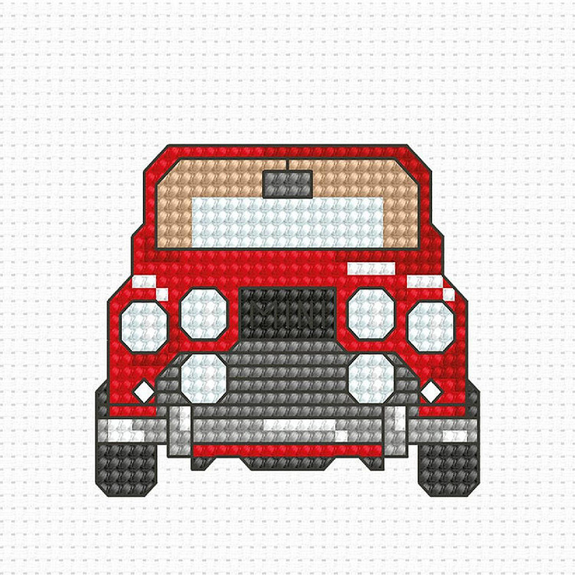 Crafting Spark (Wizardi) - Car B024L Counted Cross-Stitch Kit Image