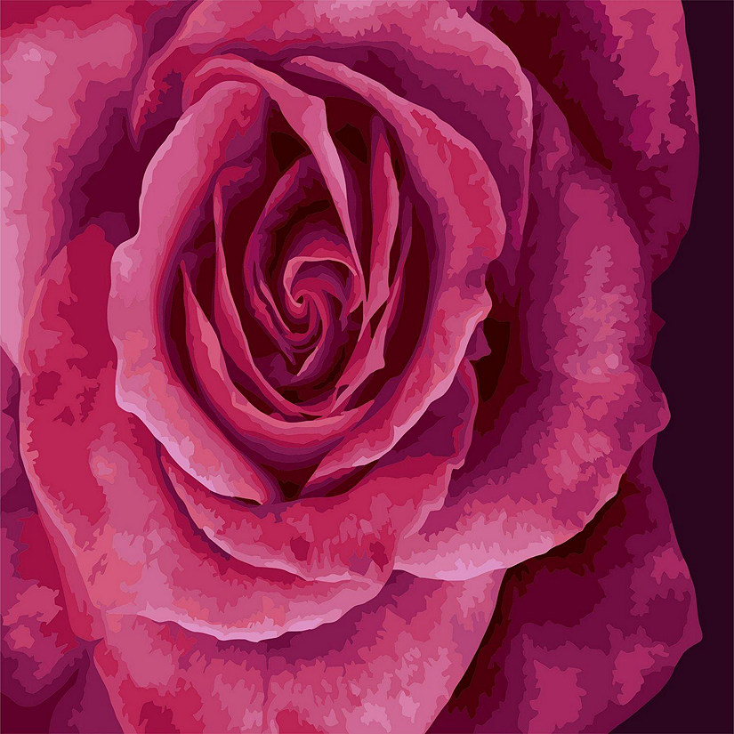 Crafting Spark (Wizardi) - Painting by Numbers kit Crafting Spark Tender Rose B114 19.69 x 15.75 in Image