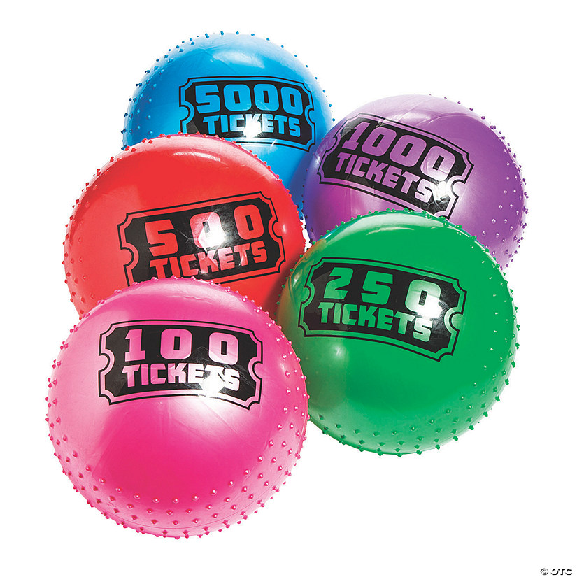 Crane Machine Jackpot Spike Balls 16"
