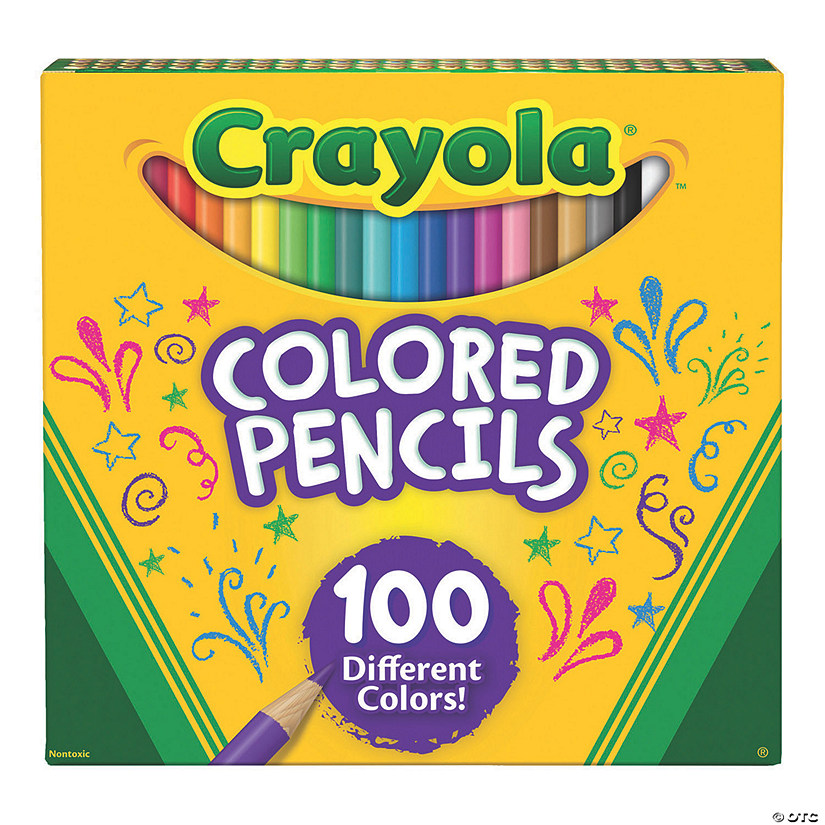 Buy Crayola® Colored Pencils (Box of 100) at S&S Worldwide