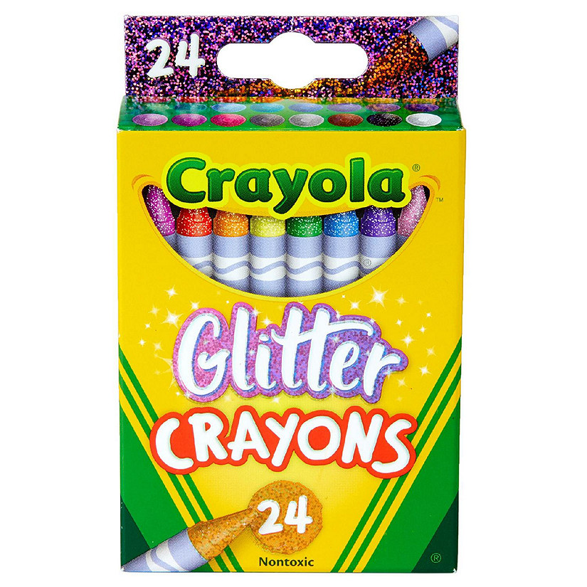 Crayola Crayons-Glitter 24/Pkg Image