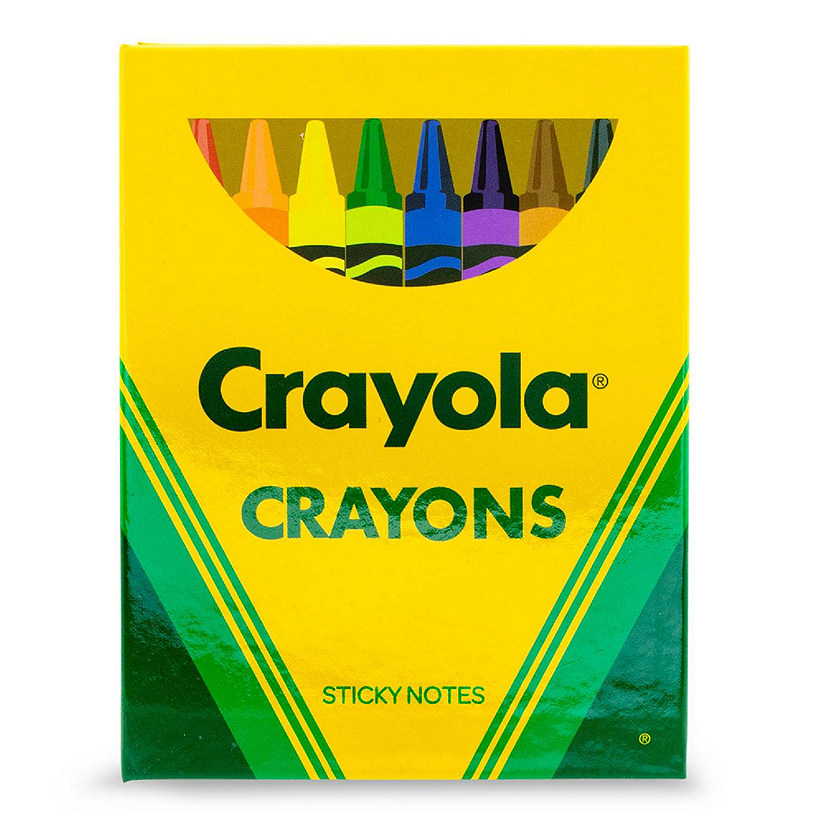 Crayola Crayons Sticky Note and Tab Box Set Image