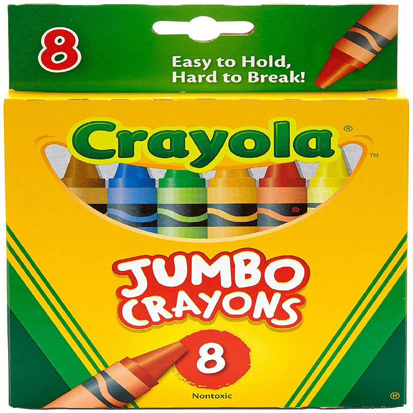 Crayola Jumbo Crayons-8/Pkg Image