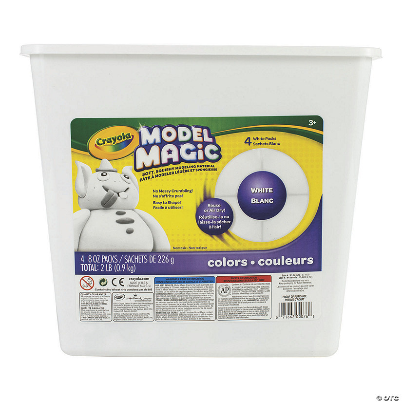 Crayola Model Magic - 2lb Tub - White Image