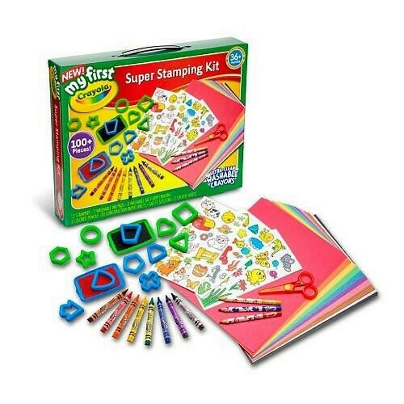 Crayola My First Super Stamping Kit Activity 100+ Pieces Image