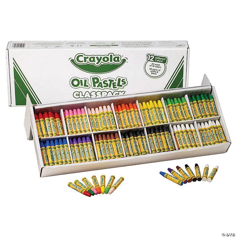 Crayola Oil Pastels Classpack, Pack of 336 Image
