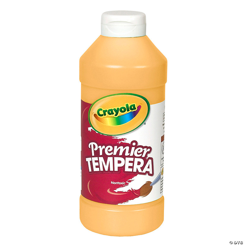 Crayola Premier Tempera Paint, 16 oz, Peach Image