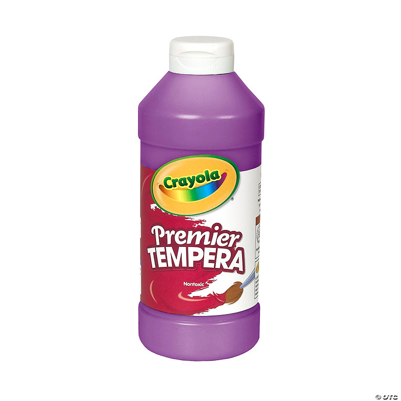 Crayola Premier Tempera Paint, 16 oz, Violet Image