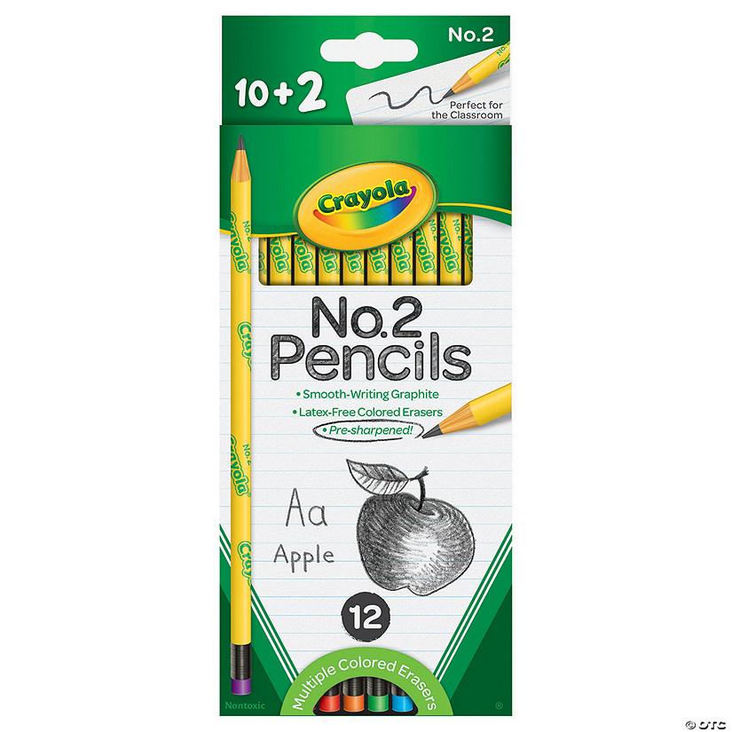 Crayola<sup>&#174; </sup>No. 2 Pencils - 12 Pc. Image