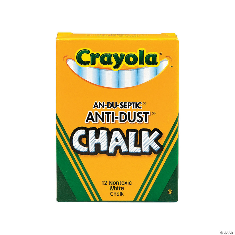 Crayola<sup>&#174;</sup> Anti-Dust Chalk Sticks Image