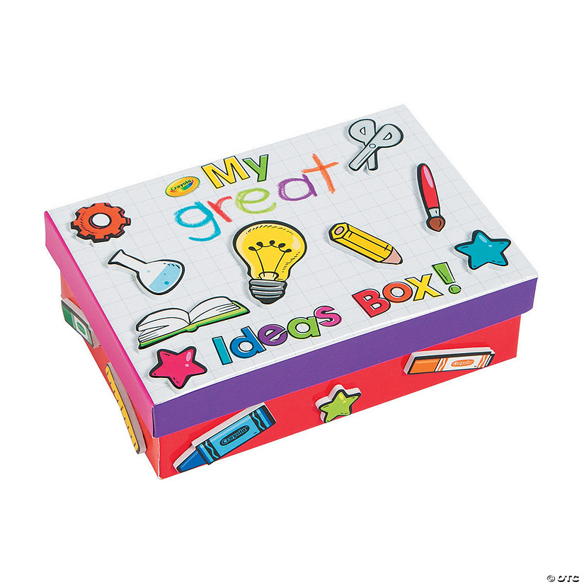 Crayola<sup>&#174;</sup> My Great Ideas Box Craft Kit - Makes 6 Image