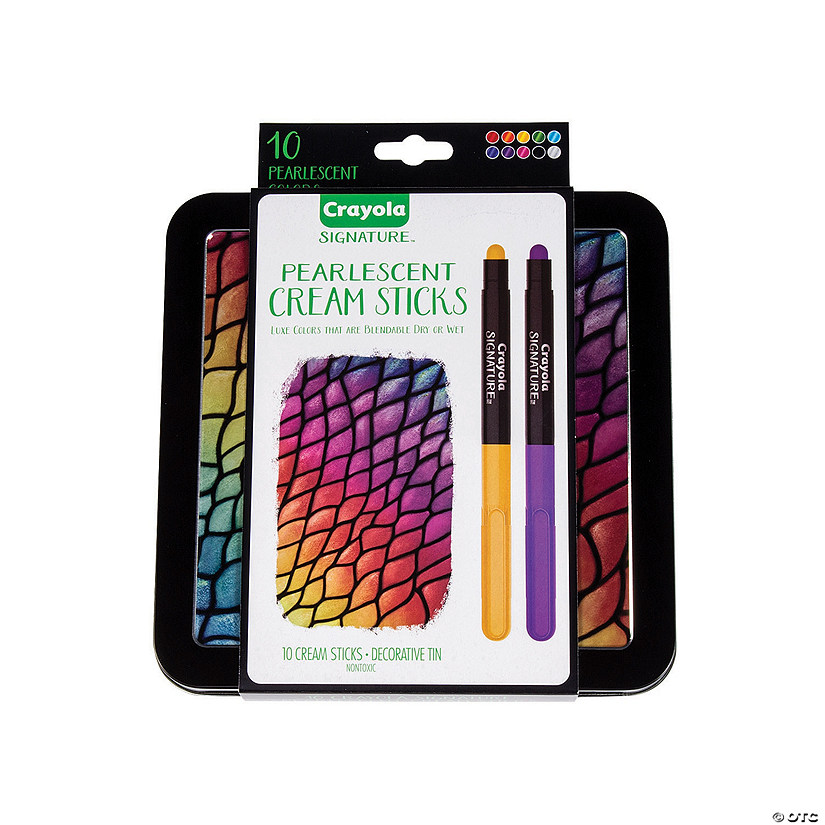 Crayola ® Pearlescent Cream Sticks - Discontinued