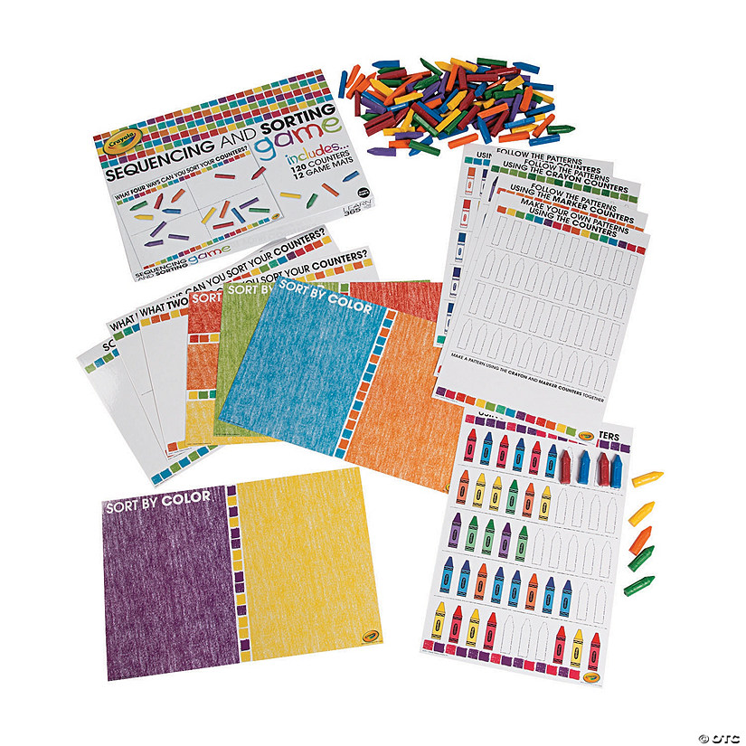 Crayola<sup>&#174;</sup> Sequencing & Sorting Game Image