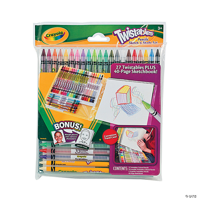Crayola ® Twistables ® Pencils Sketch 'N' Shade Set - Discontinued