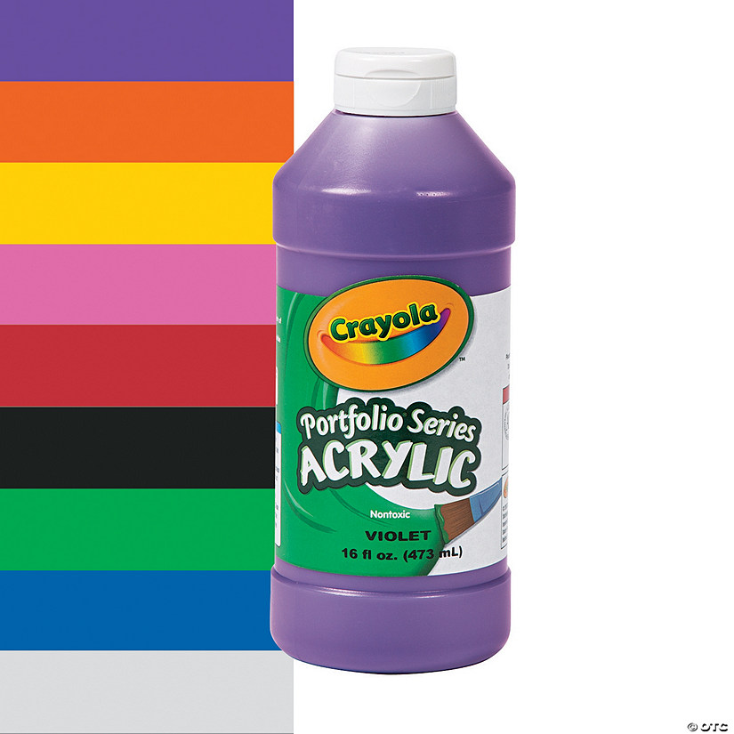 Crayola<sup>&#174;</sup> Washable Acrylic Paint Image