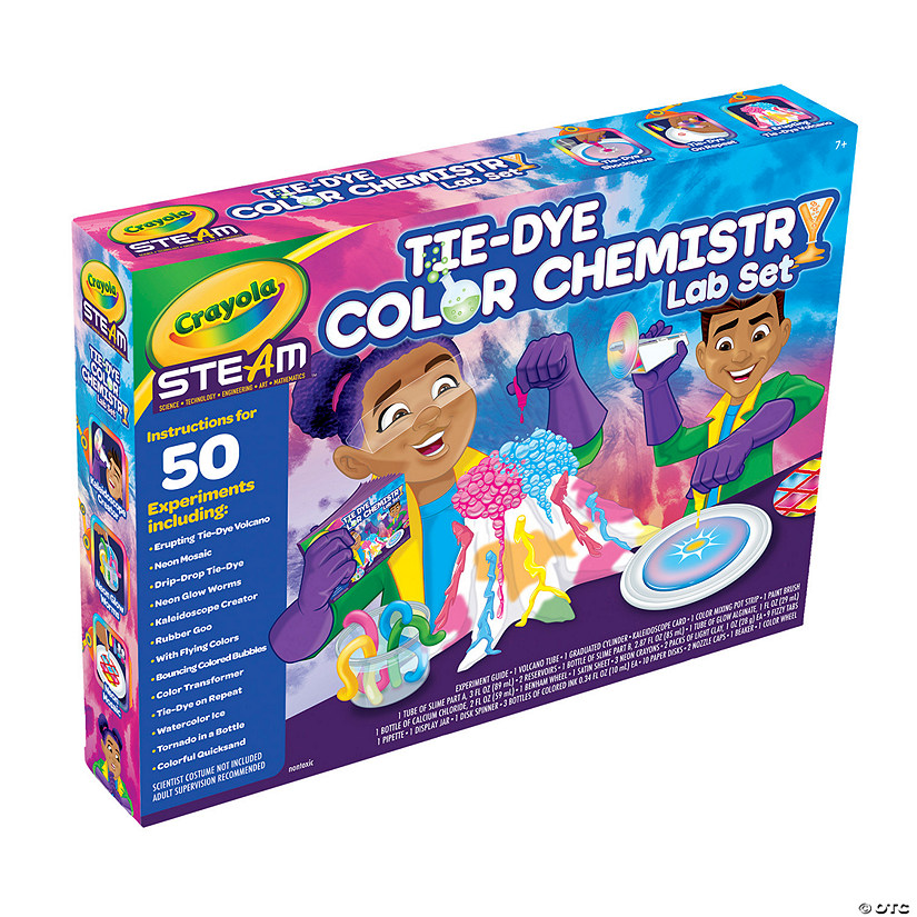 Crayola Tie-Dye Color Chemistry Lab Set Image