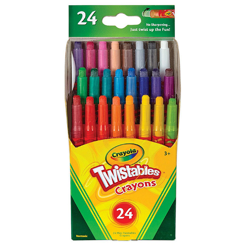 Crayola Twistables Mini Crayons-24/Pkg Image