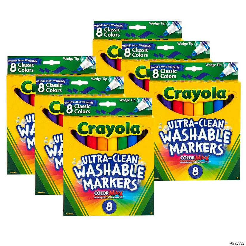 12-Color Crayola® Cone Tip Markers | Oriental Trading