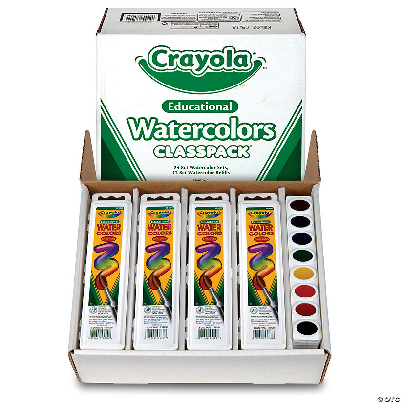 Crayola Watercolors Classpack, 36 Count Image