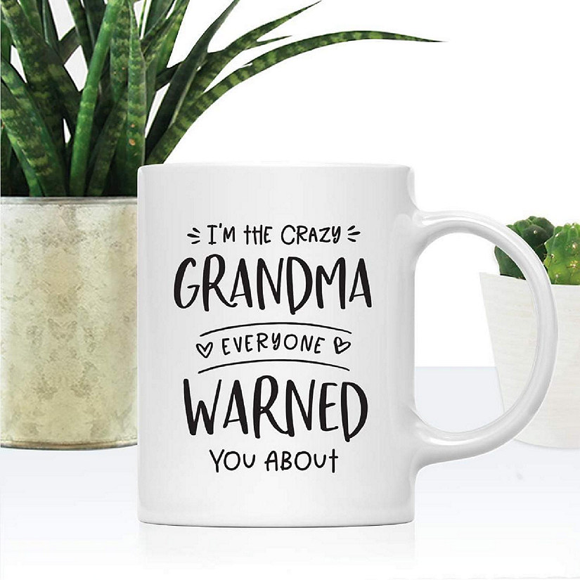Crazy Grandma Warning Ceramic Mug Image
