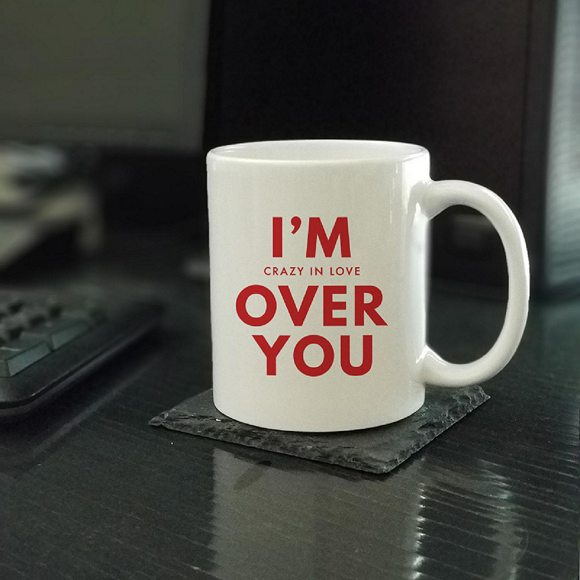Crazy in Love Over You ceramic mug Image