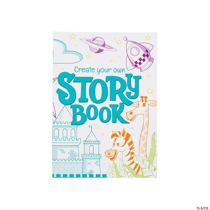 Create Your Own Story Books - 12 Pc. Image