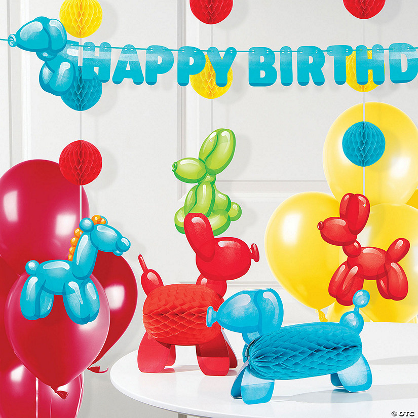 Creative Converting Party Balloon Animal Decorations Kit, 35 Ct Image
