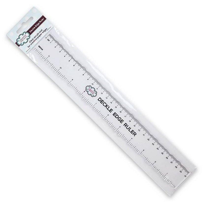 Creative Expressions Deckle Edge Ruler Oriental Trading