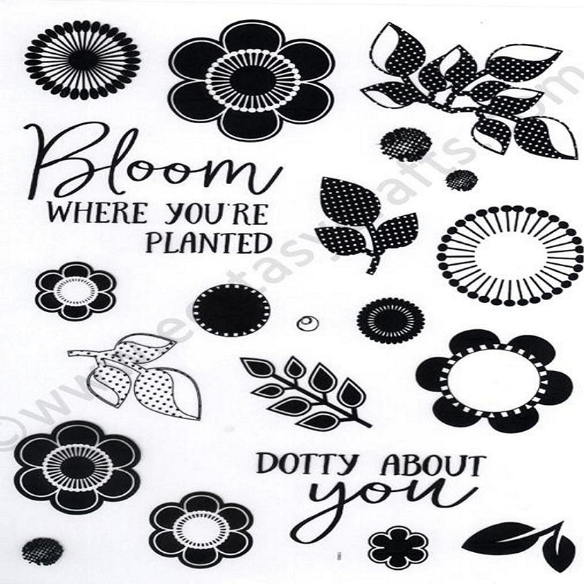 Creative Expressions Dotty About You  Clear Stamp Set Image