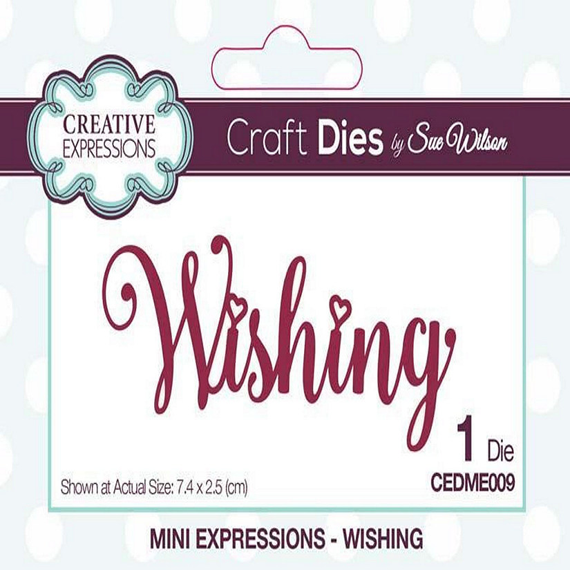 Creative Expressions Mini Expressions Collection Wishing Die Image