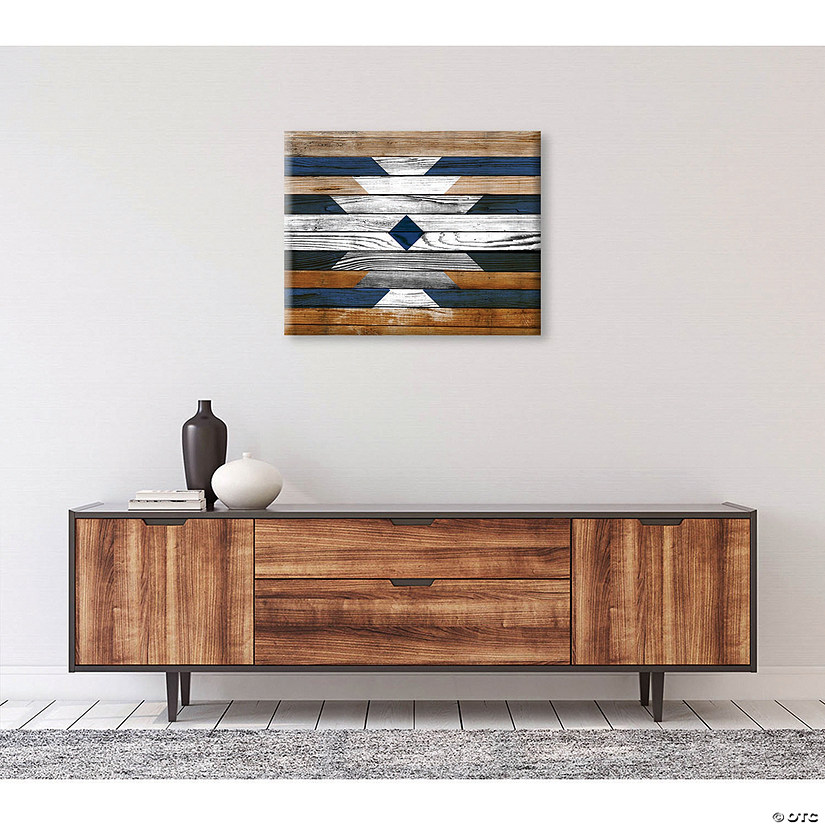 Creative Gallery "Bleached Southwestern Pattern" Canvas Wall Art Print