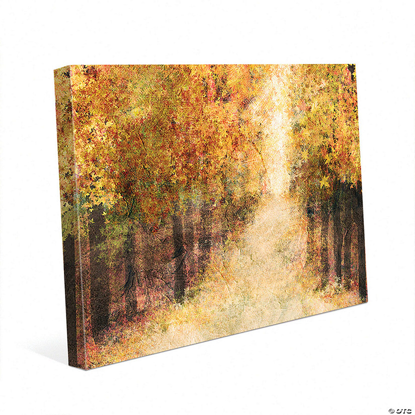 Creative Gallery "Fall Forest" 30x40 Canvas Wall Art Print Oriental