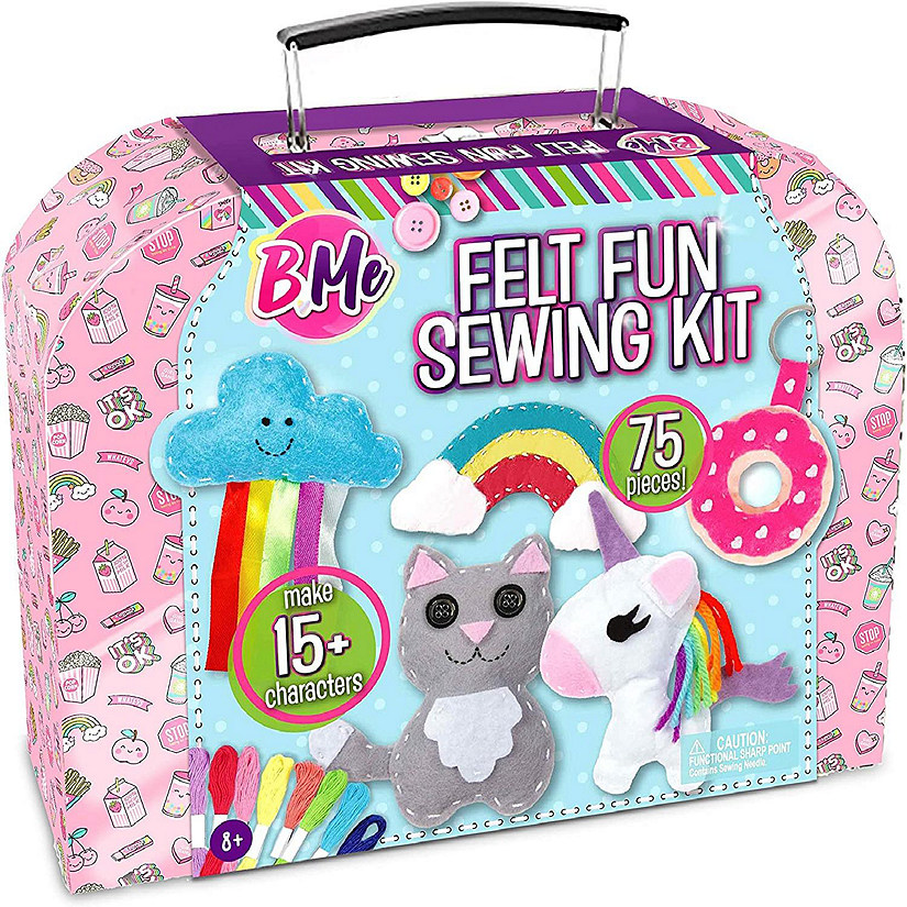 Creative Kids DIY Character Felt Sewing Supplies Kit  Ages 8+ Image