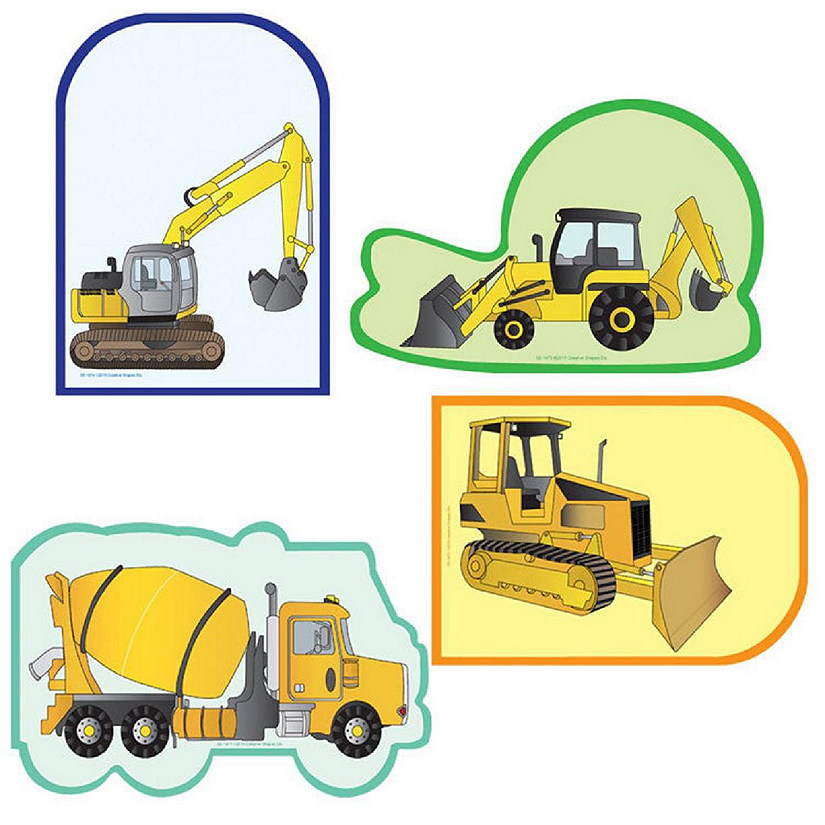 Creative Shapes Etc.  -  Large Accents - Construction Variety Pack Image