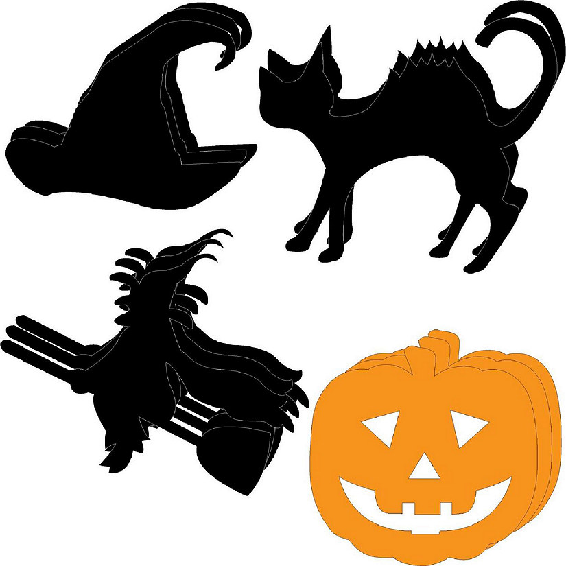 Creative Shapes Etc.  -  Large Cut-out Set - Halloweenie Image