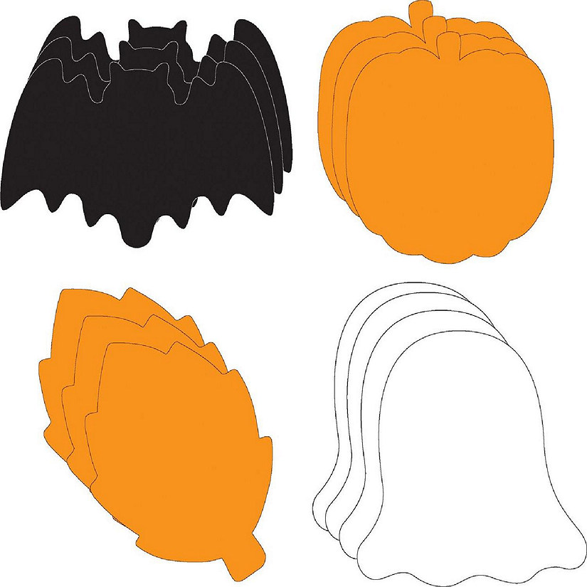 Creative Shapes Etc.  -  Large Cut-out Set - Halloween Image