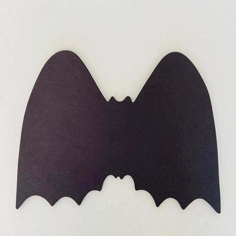 Creative Shapes Etc. - Bat Single Color Super Cut-outs- 8&quot; X 10&quot; Image