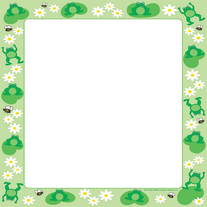 Creative Shapes Etc. - Designer Paper - Frog (50 Sheet Package) Image