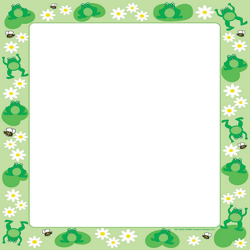 Creative Shapes Etc. Designer Paper Frog (50 Sheet Package