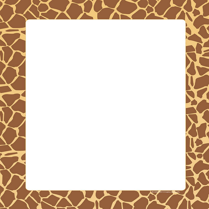 Creative Shapes Etc. - Designer Paper - Giraffe (50 Sheet Package) Image