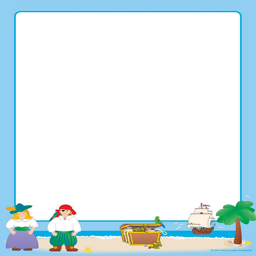 Creative Shapes Etc. - Designer Paper - Pirates (50 Sheet Package) Image