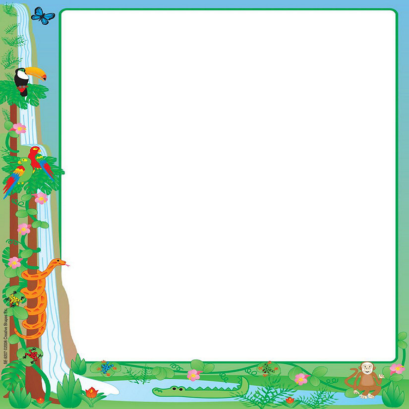 Creative Shapes Etc. - Designer Paper - Rainforest (50 Sheet Package) Image