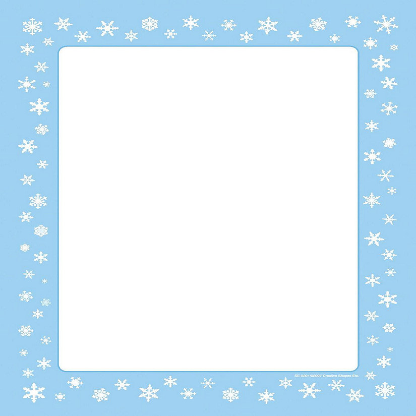 Creative Shapes Etc. - Designer Paper - Snowflakes (50 Sheet Package) Image